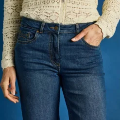 Jean coupe large stretch, grande stature