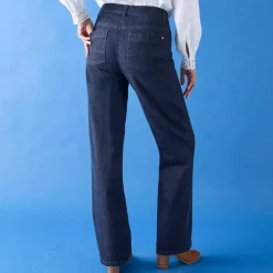 Jean coupe large stretch, petite stature