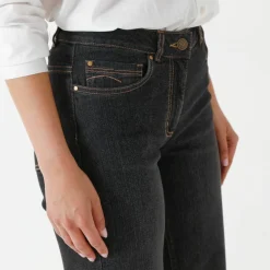 Jean coupe large stretch, petite stature