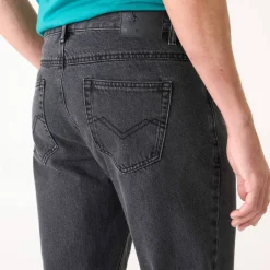 Jean droit basique 100% coton - L32
