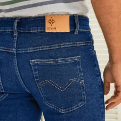 Jean droit basique coton stretch - L28