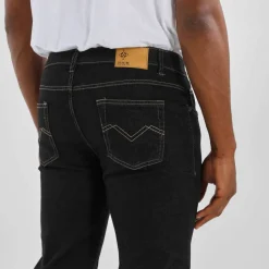 Jean droit basique coton stretch - L28