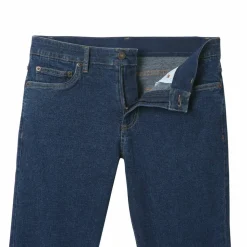 Jean droit ceinture élastiquée invisible - L28