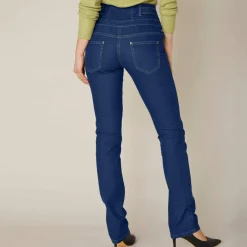 Jean droit taille haute - grande stature