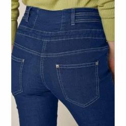 Jean droit taille haute - grande stature