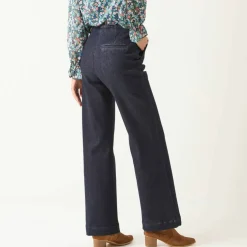 Jean flare, taille haute
