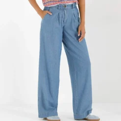 Jean large fluide