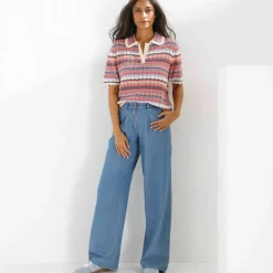 Jean large fluide