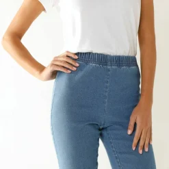 Jean sculptant, ceinture ventre plat