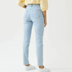 Jean slim taille haute, grande stature