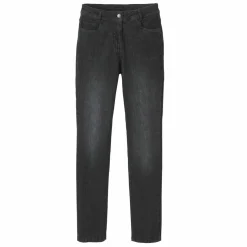 Jean slim, taille haute, petite stature