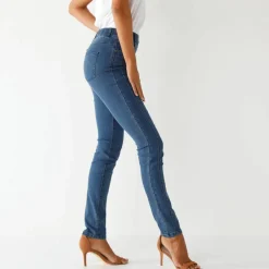Jean ultra stretch, coutures affinantes