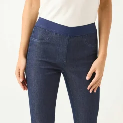 Jegging denim taille élastiquée - grande stature