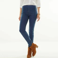 Jegging denim taille élastiquée - petite stature