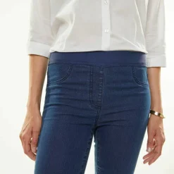 Jegging denim taille élastiquée - petite stature