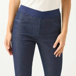 Jegging denim taille élastiquée - petite stature