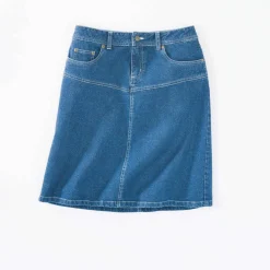 Jupe courte en jean