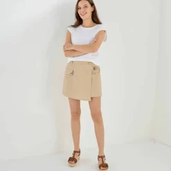 Jupe-short effet portefeuille