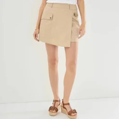 Jupe-short effet portefeuille