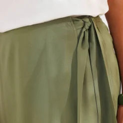 Jupe-short nouée, unie