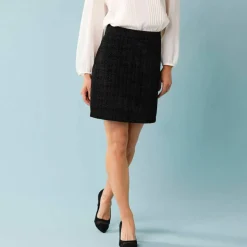 Jupe tweed spécial Petites unie