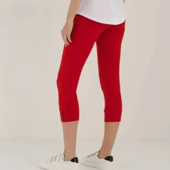 Legging 3/4, bas boutonné