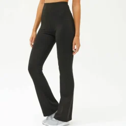 Legging bootcut, taille haute