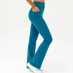 Legging bootcut, taille haute