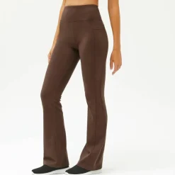 Legging bootcut, taille haute