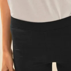 Legging corsaire uni maille stretch