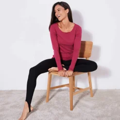 Legging fuseau chaleur avec élastique