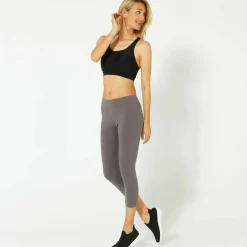 Legging 3/4 maille taille élastiquée