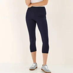 Legging 3/4 taille haute, ventre plat