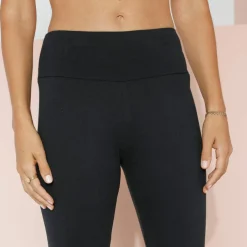 Legging 3/4 taille haute, ventre plat