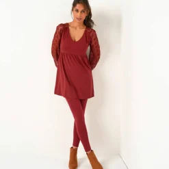 Legging taille élastiquée - lot de 2