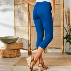 Legging 3/4 uni - lot de 2