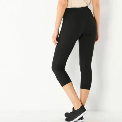 Legging 3/4 uni - lot de 2