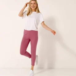 Legging 3/4 uni - lot de 2