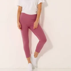 Legging 3/4 uni - lot de 2