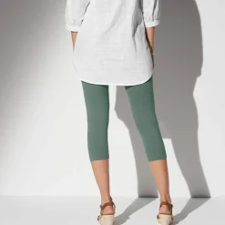 Legging 3/4 uni - lot de 2