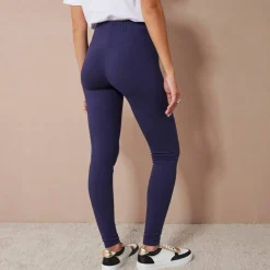 Legging uni maille jersey