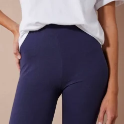 Legging uni maille jersey