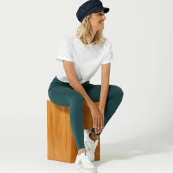 Legging uni maille jersey