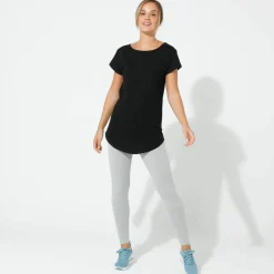 Legging uni maille jersey