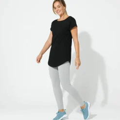 Legging uni maille jersey