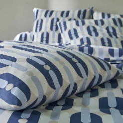 Linge de lit Adam en coton imprimé