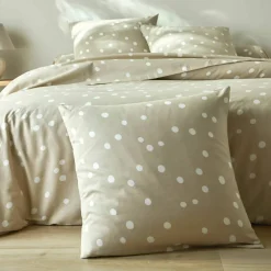 Linge de lit Alba imprimé pois - coton