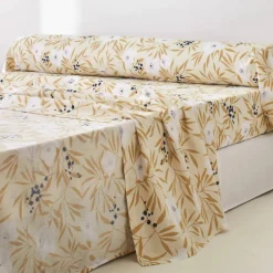 Linge de lit Anna en coton imprimé