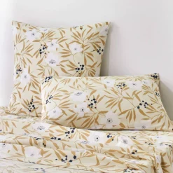 Linge de lit Anna en coton imprimé