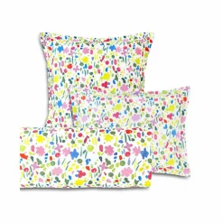 Linge de lit Aquarelle coton imprimé fleuri
